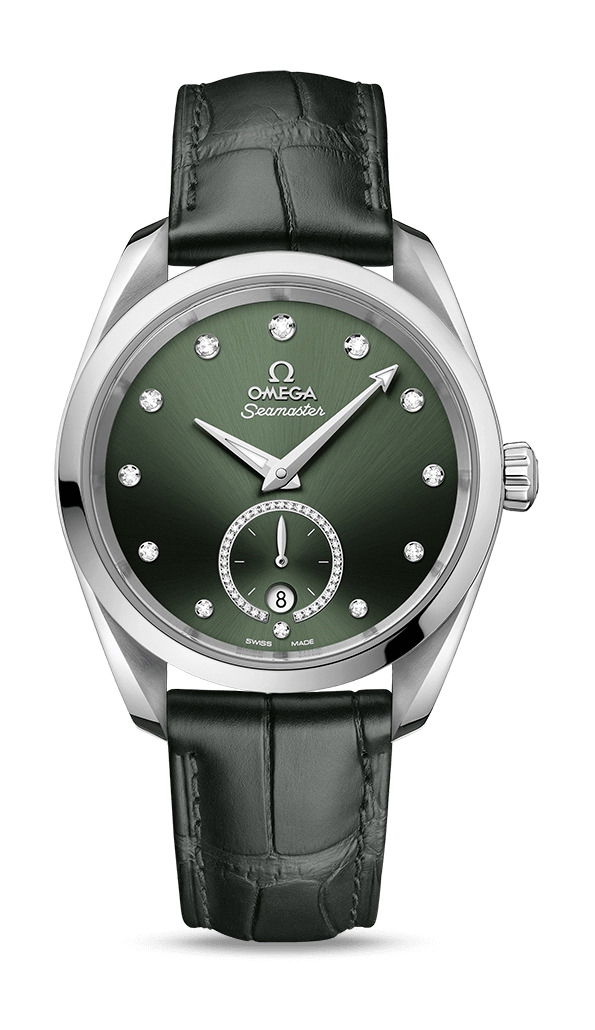 Omega Seamaster luxury timepiece - detailed view
