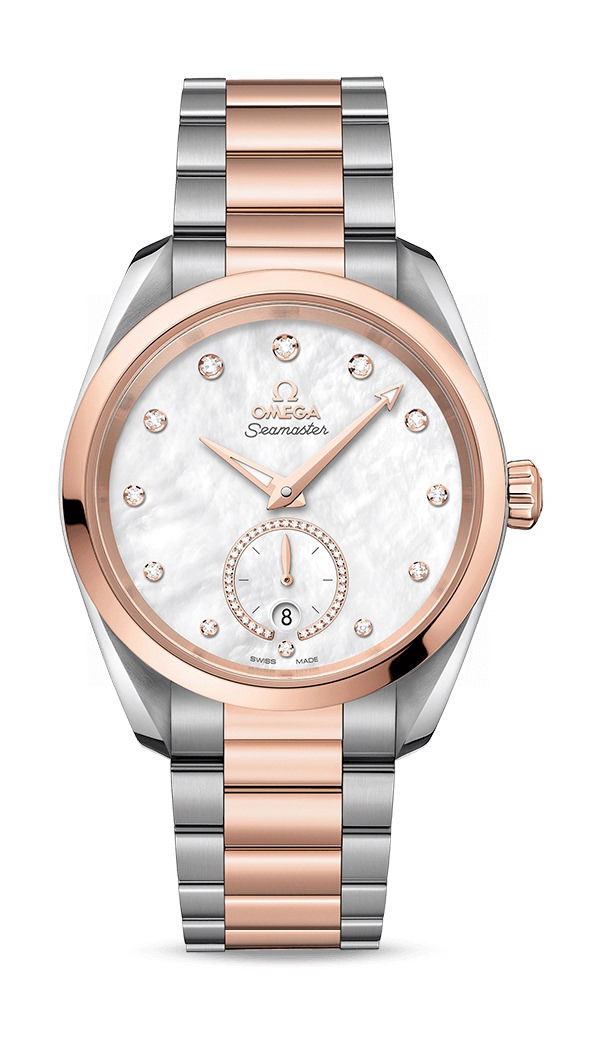 Omega Seamaster luxury timepiece - detailed view