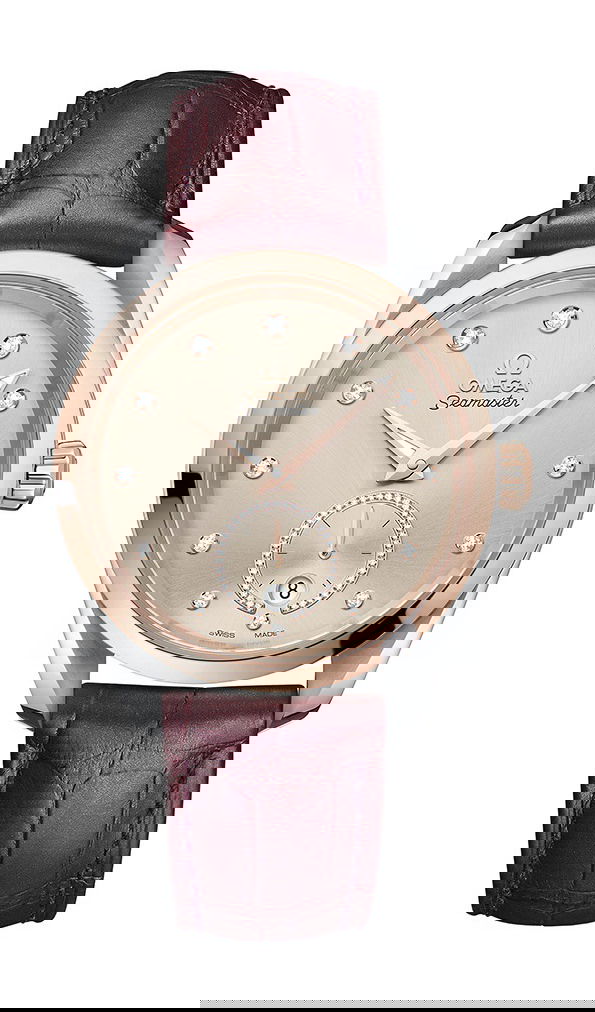 Omega Seamaster luxury timepiece - detailed view