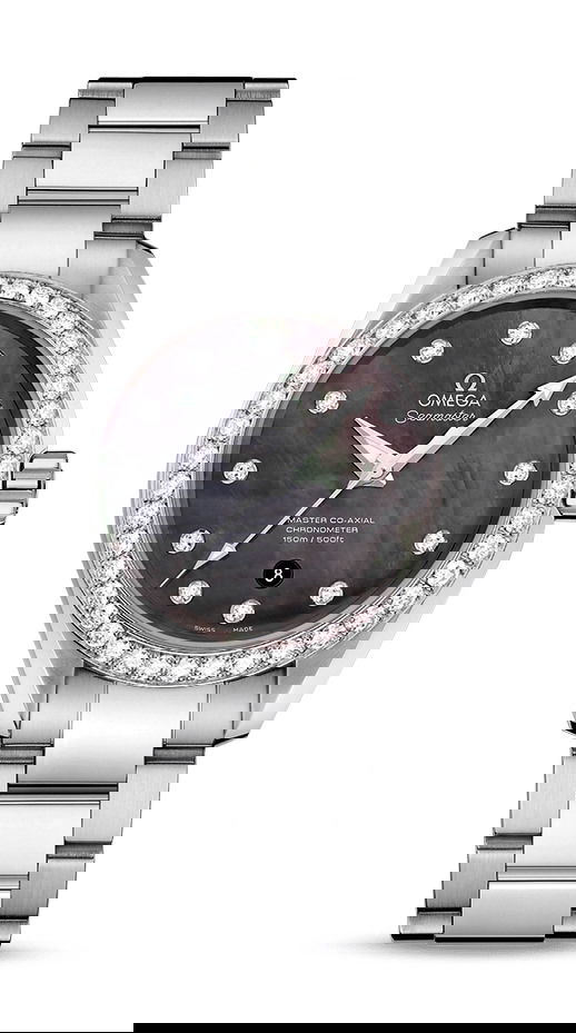 Omega Seamaster luxury timepiece - detailed view