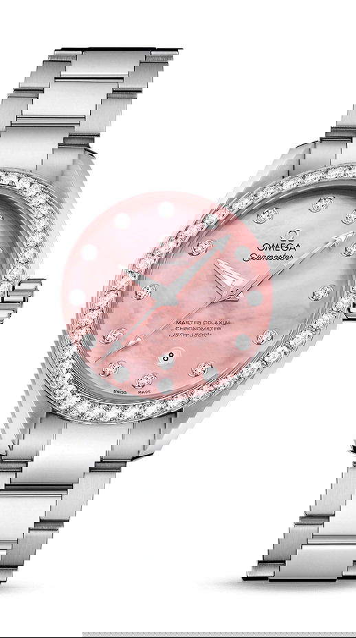 Omega Seamaster luxury timepiece - detailed view