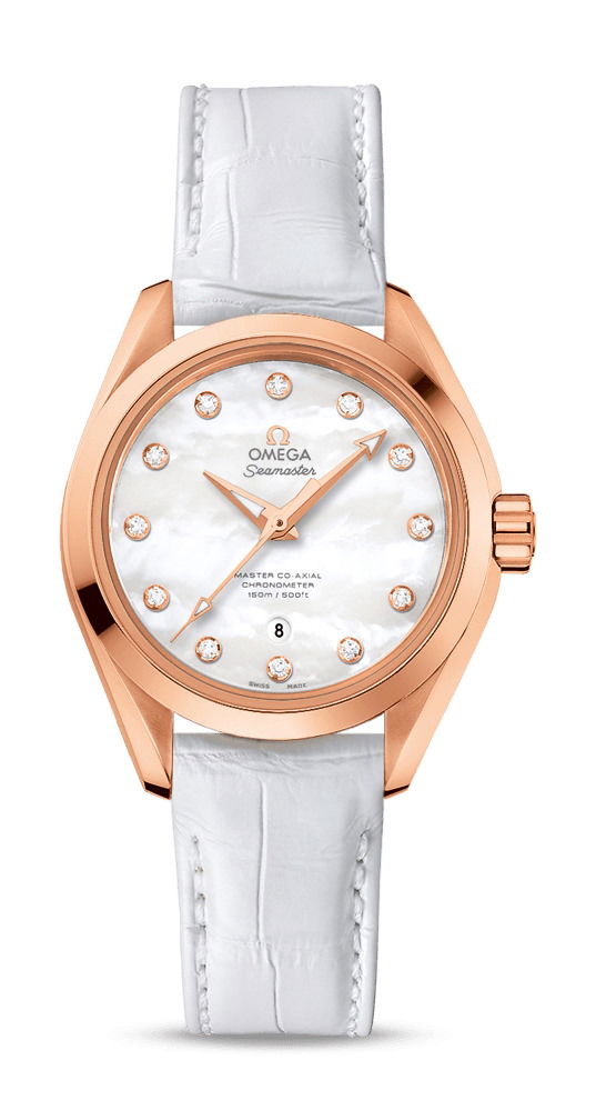 Omega Seamaster luxury timepiece - detailed view