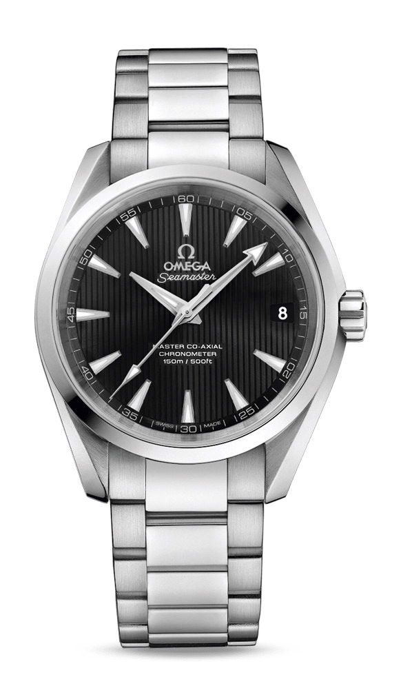 Omega Seamaster luxury timepiece - detailed view