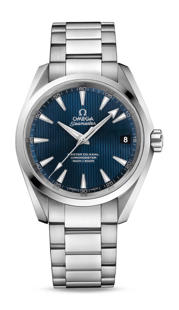 Omega Seamaster luxury timepiece - detailed view