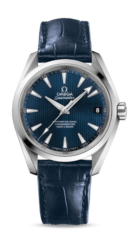 Omega Seamaster luxury timepiece - detailed view