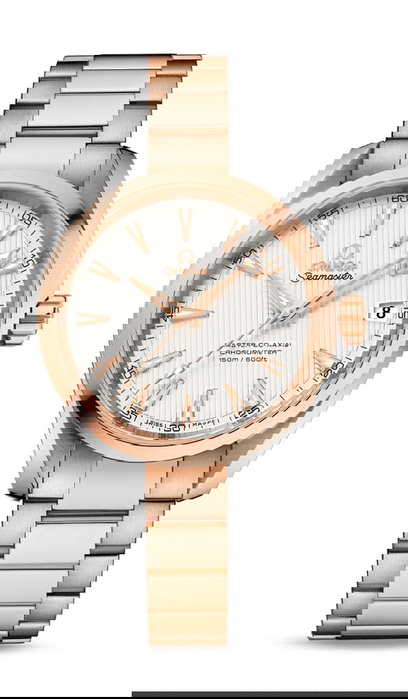Omega Seamaster luxury timepiece - detailed view