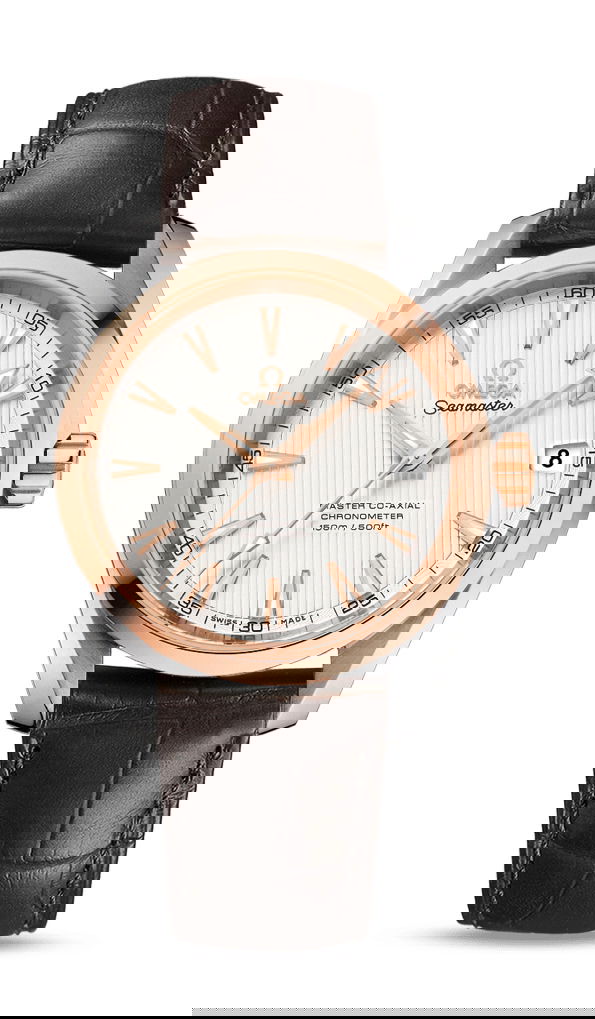 Omega Seamaster luxury timepiece - detailed view