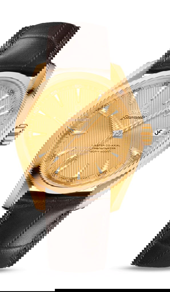 Omega Seamaster luxury timepiece - detailed view