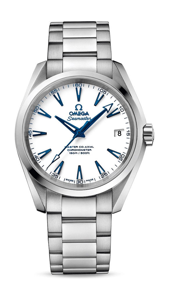 Omega Seamaster luxury timepiece - detailed view