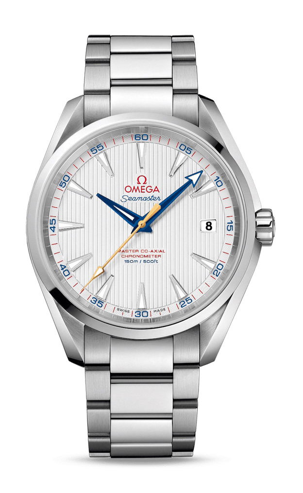 Omega Seamaster luxury timepiece - detailed view