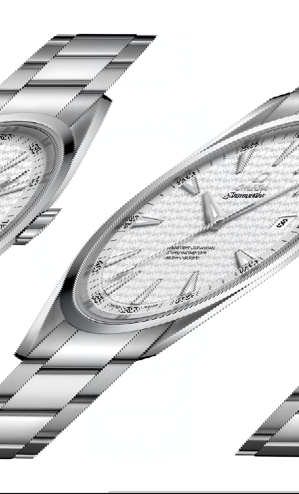 Omega Seamaster luxury timepiece - detailed view