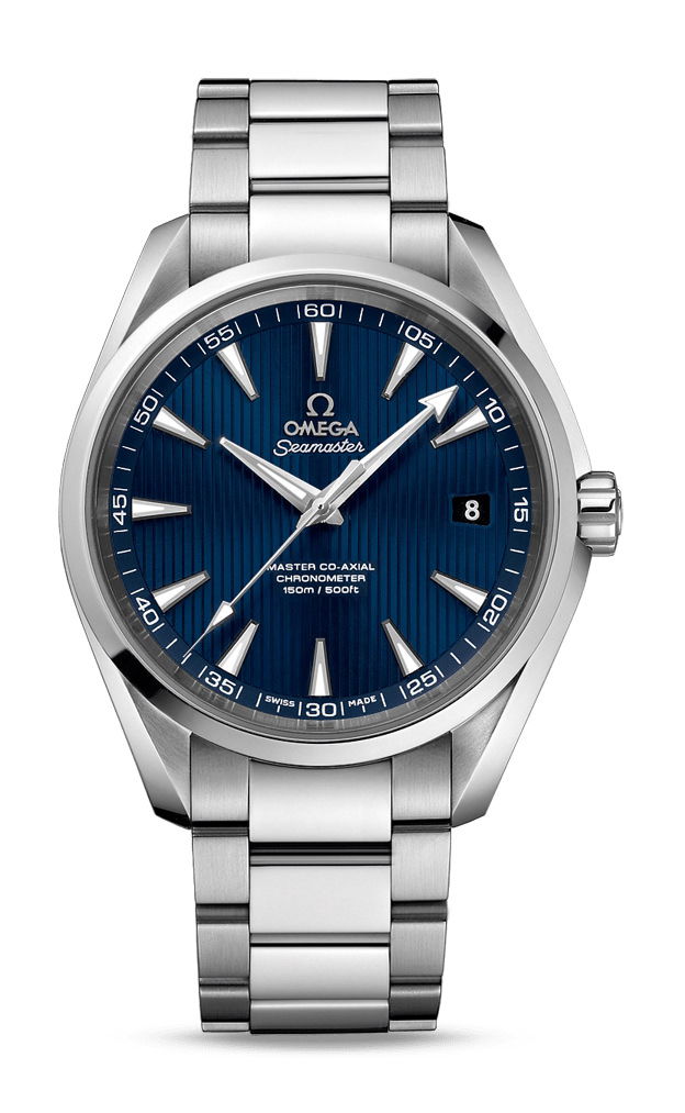 Omega Seamaster luxury timepiece - detailed view