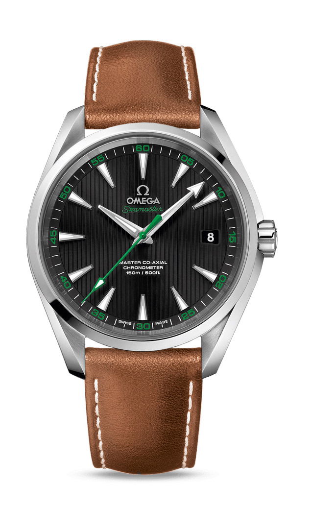 Omega Seamaster luxury timepiece - detailed view