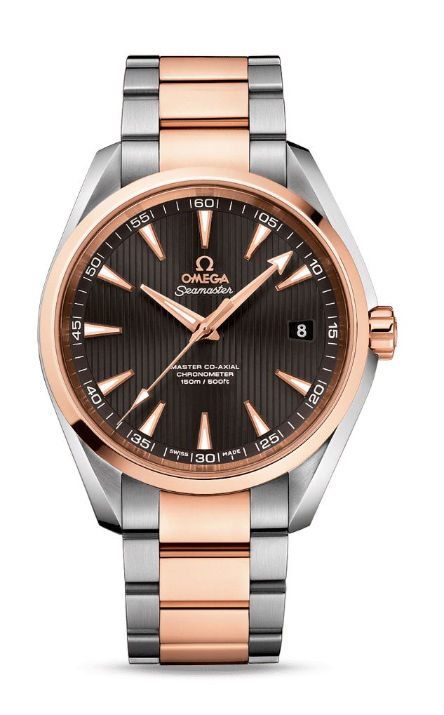 Omega Seamaster luxury timepiece - detailed view