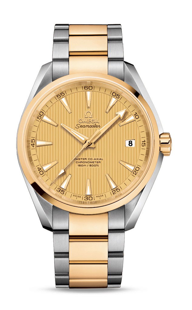 Omega Seamaster luxury timepiece - detailed view