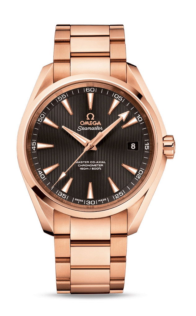 Omega Seamaster luxury timepiece - detailed view