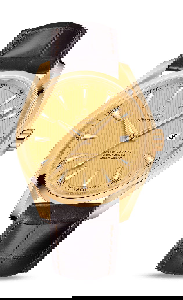 Omega Seamaster luxury timepiece - detailed view
