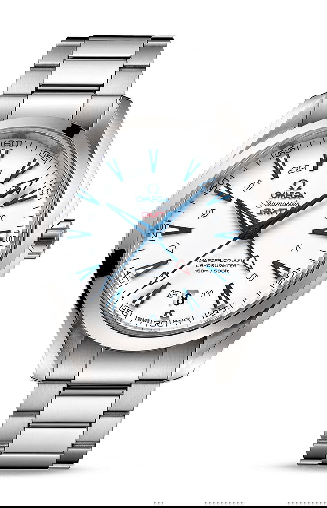 Omega Seamaster luxury timepiece - detailed view