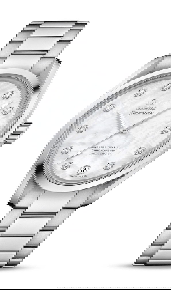 Omega Seamaster luxury timepiece - detailed view