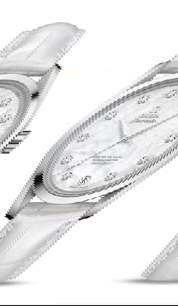 Omega Seamaster luxury timepiece - detailed view