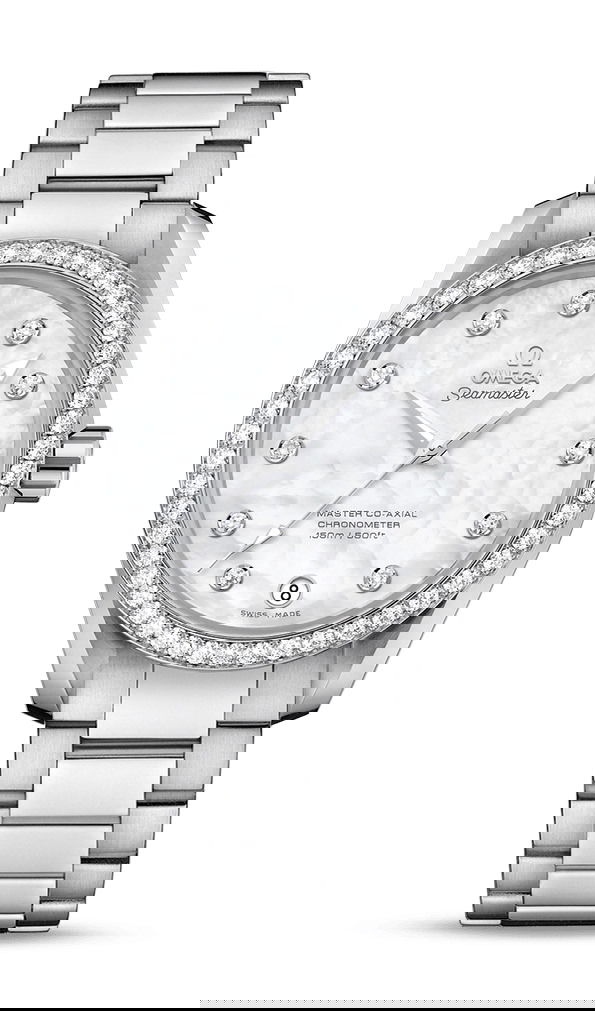 Omega Seamaster luxury timepiece - detailed view