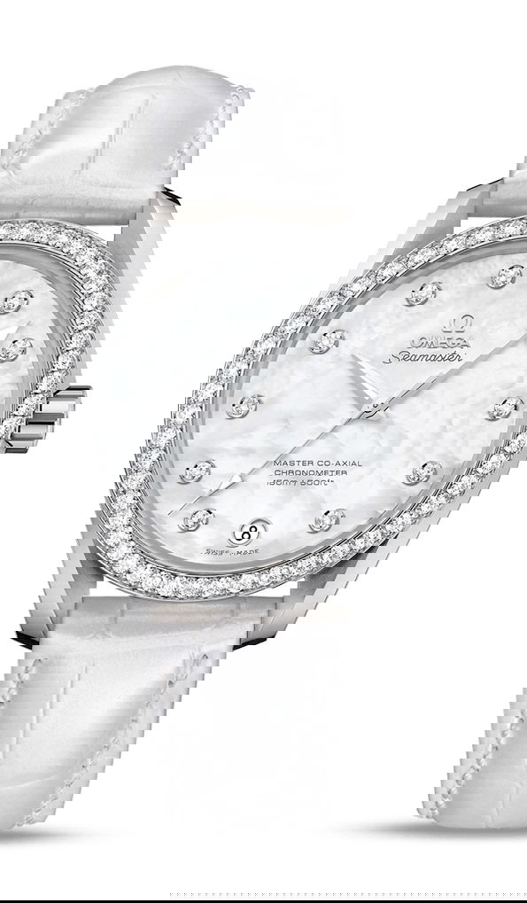 Omega Seamaster luxury timepiece - detailed view