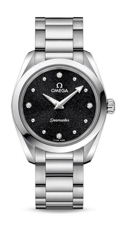 Omega Seamaster luxury timepiece - detailed view
