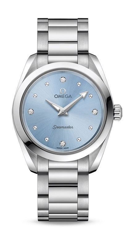 Omega Seamaster luxury timepiece - detailed view