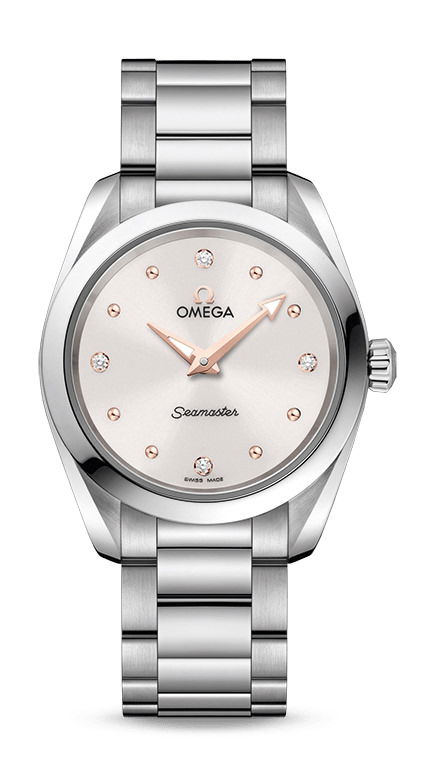 Omega Seamaster luxury timepiece - detailed view