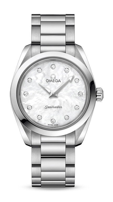 Omega Seamaster luxury timepiece - detailed view