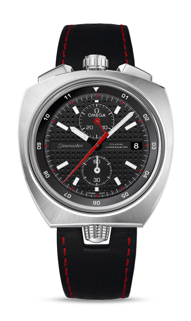 Omega Seamaster luxury timepiece - detailed view