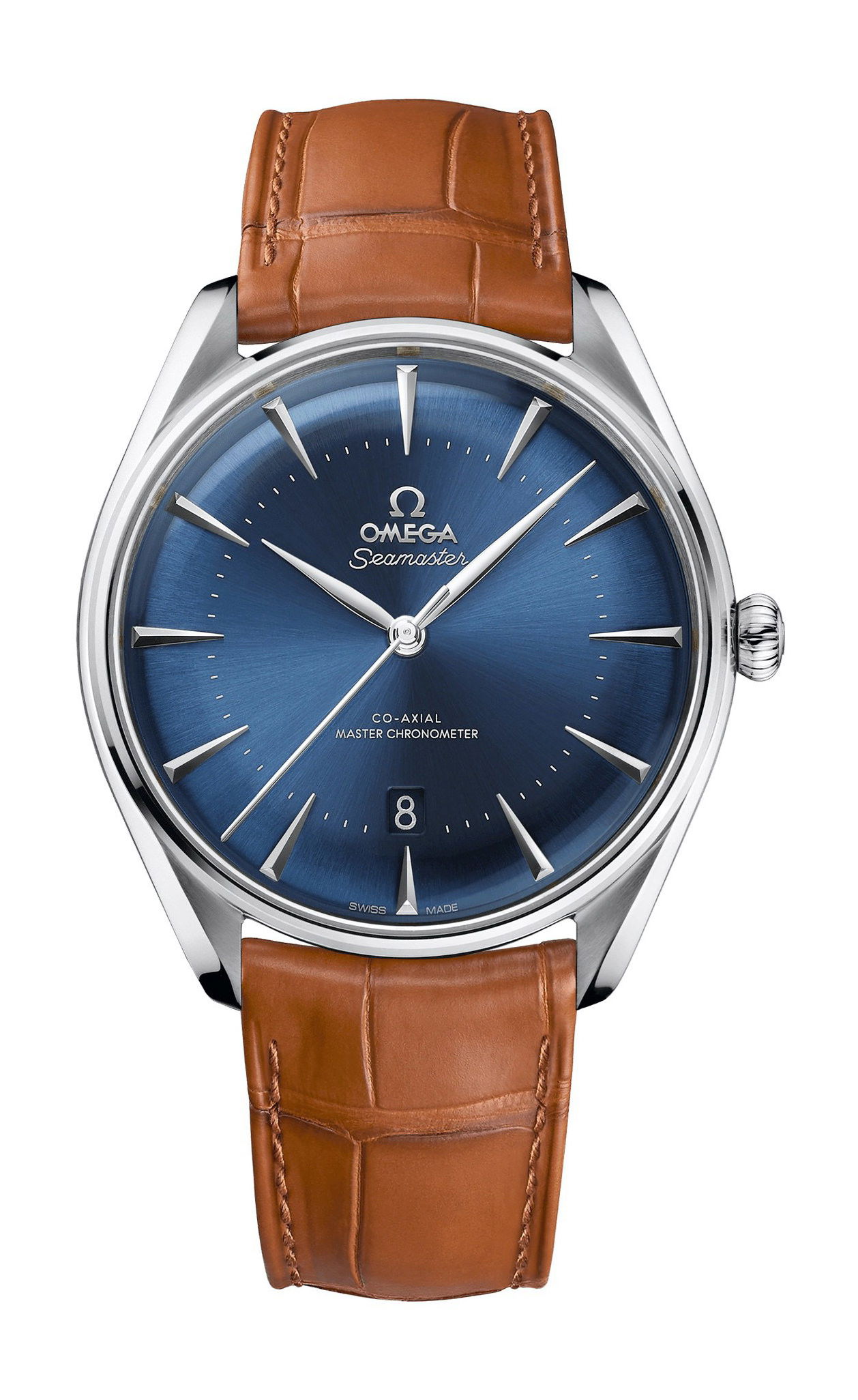 Omega Seamaster luxury timepiece - detailed view