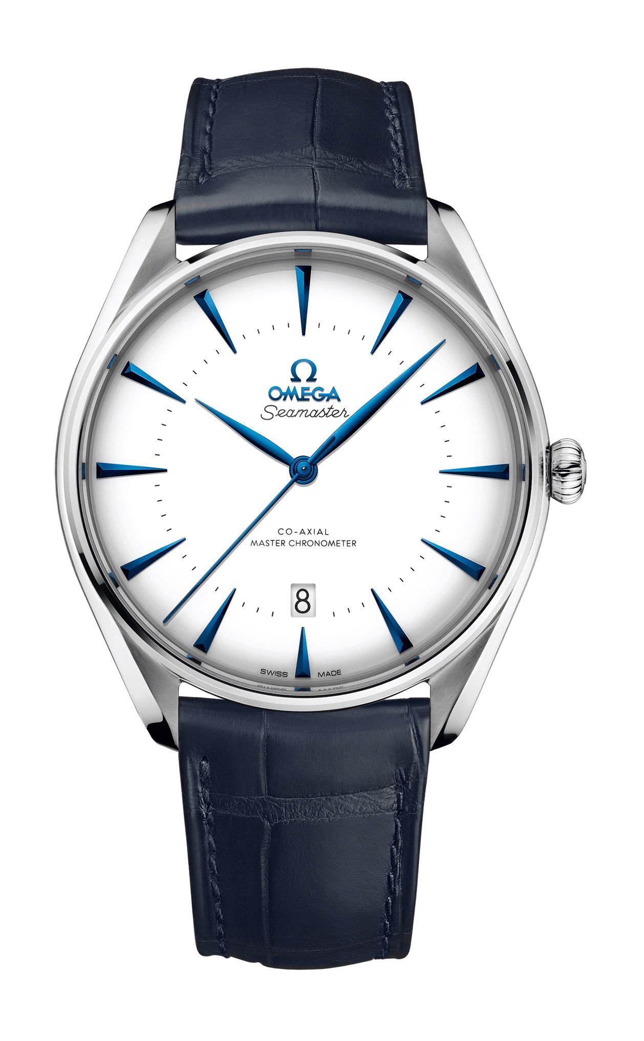 Omega Seamaster luxury timepiece - detailed view