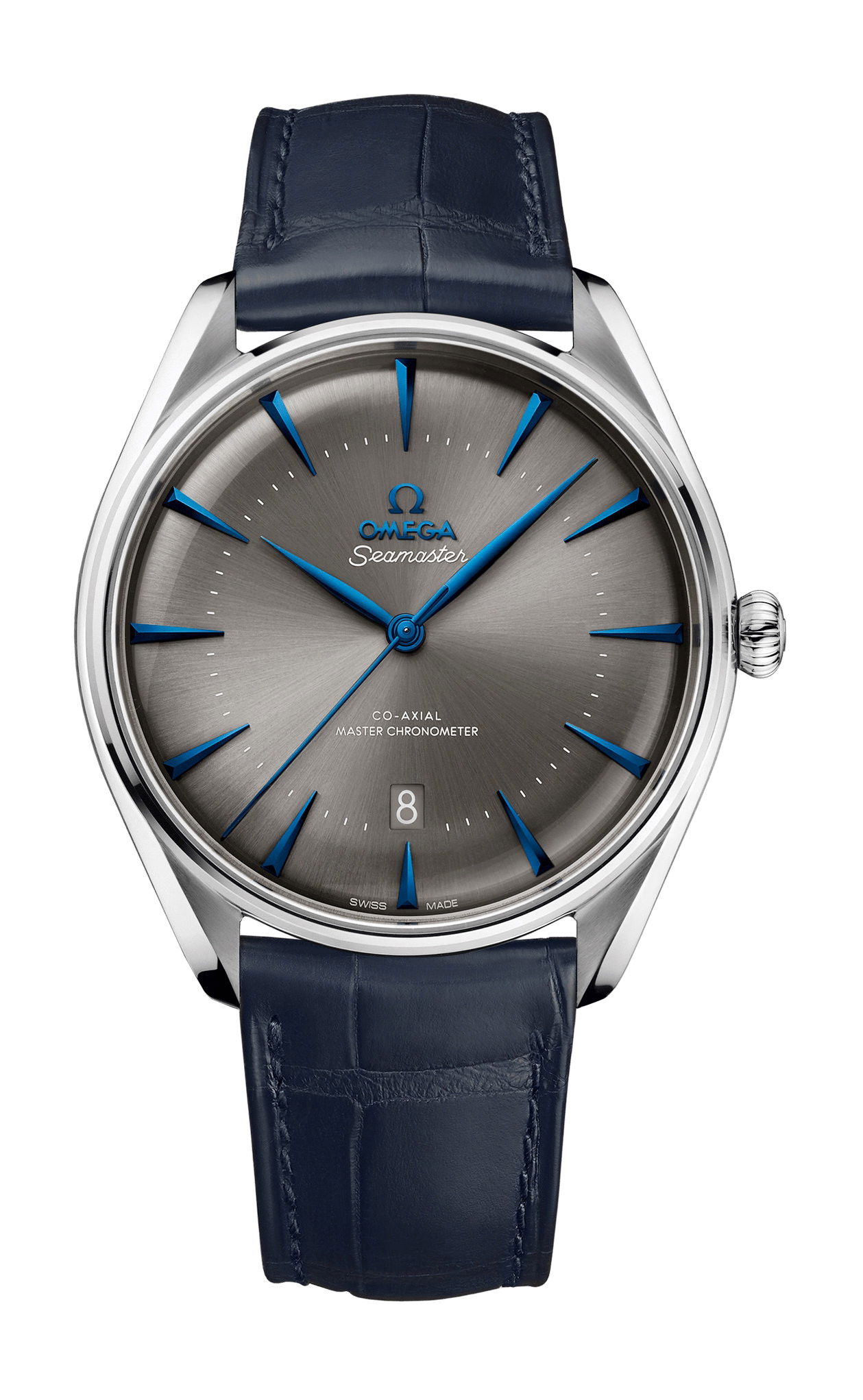 Omega Seamaster luxury timepiece - detailed view