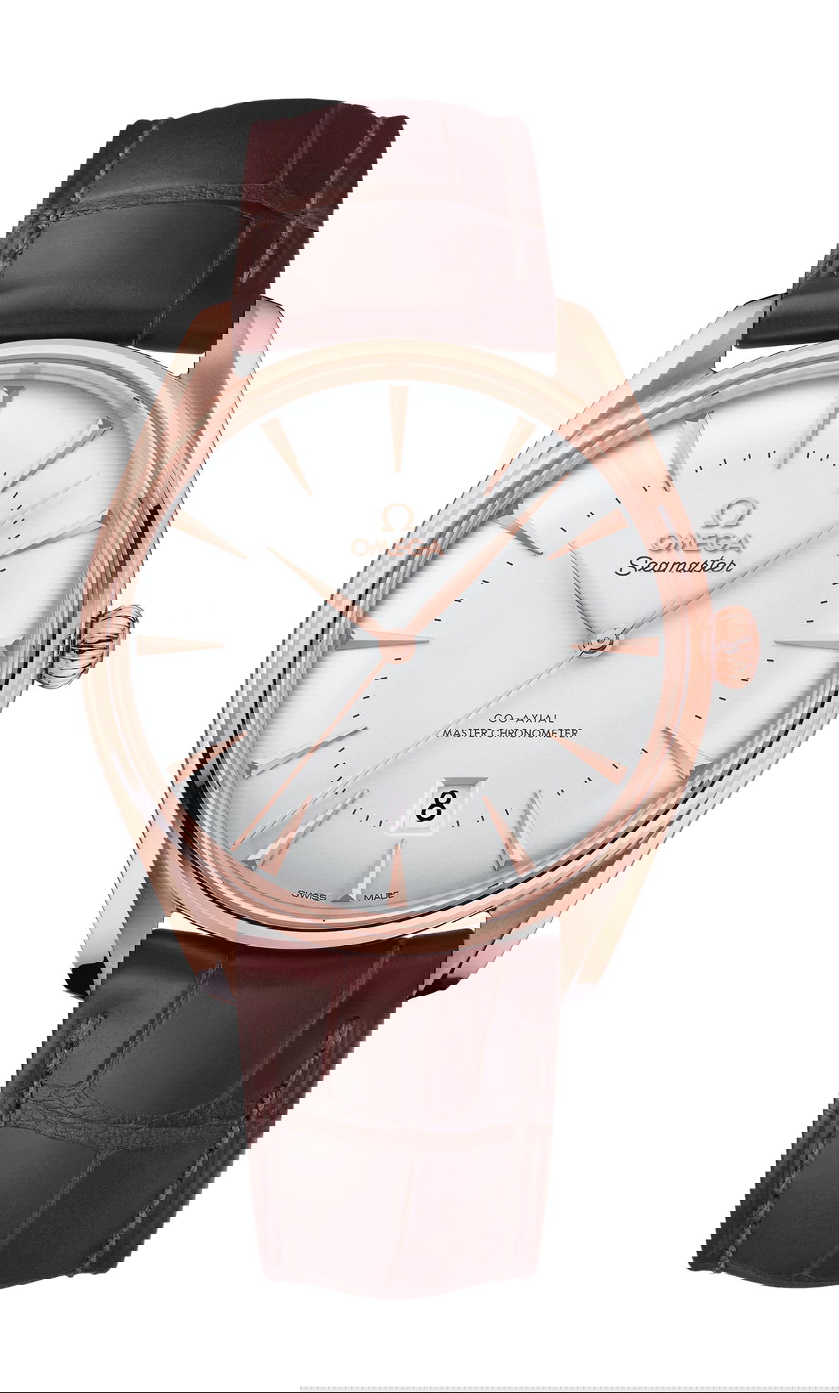 Omega Seamaster luxury timepiece - detailed view