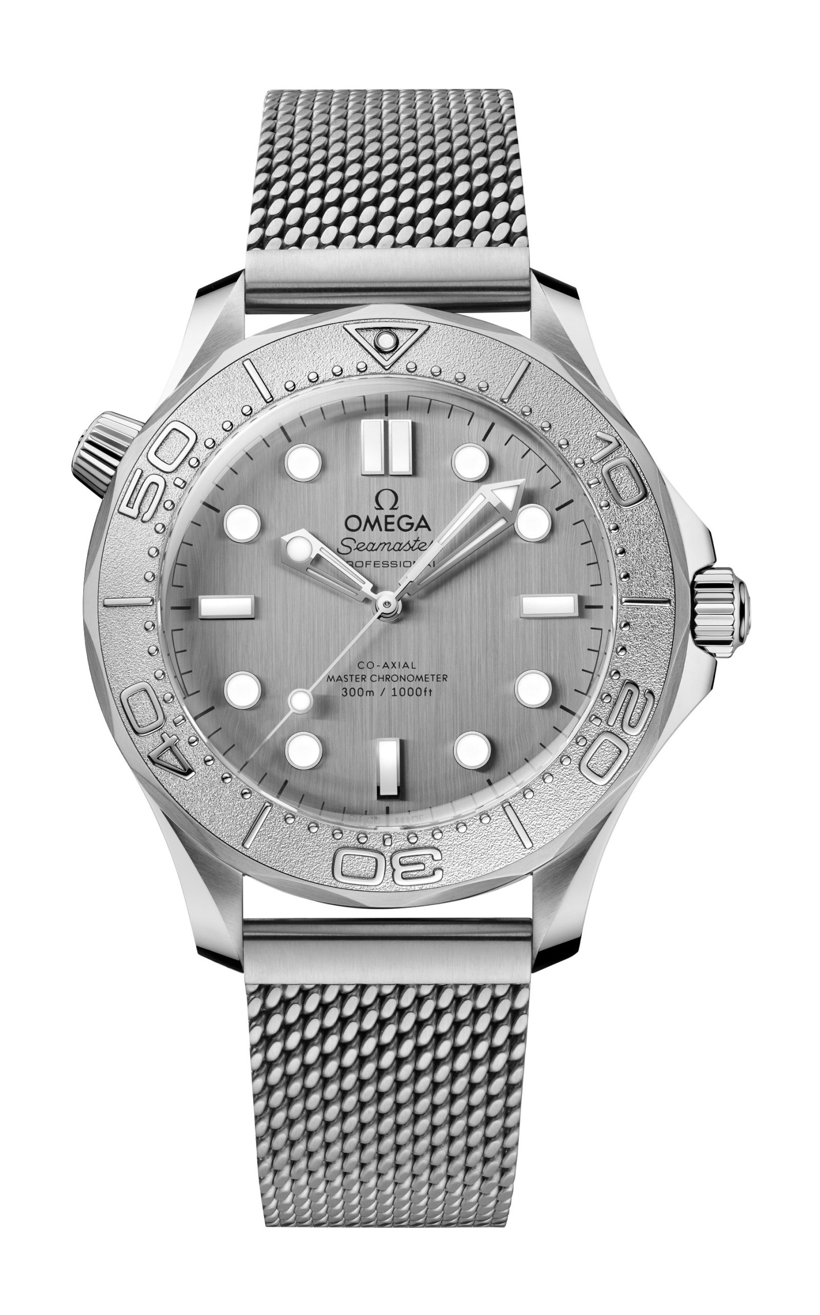 Omega Seamaster luxury timepiece - detailed view