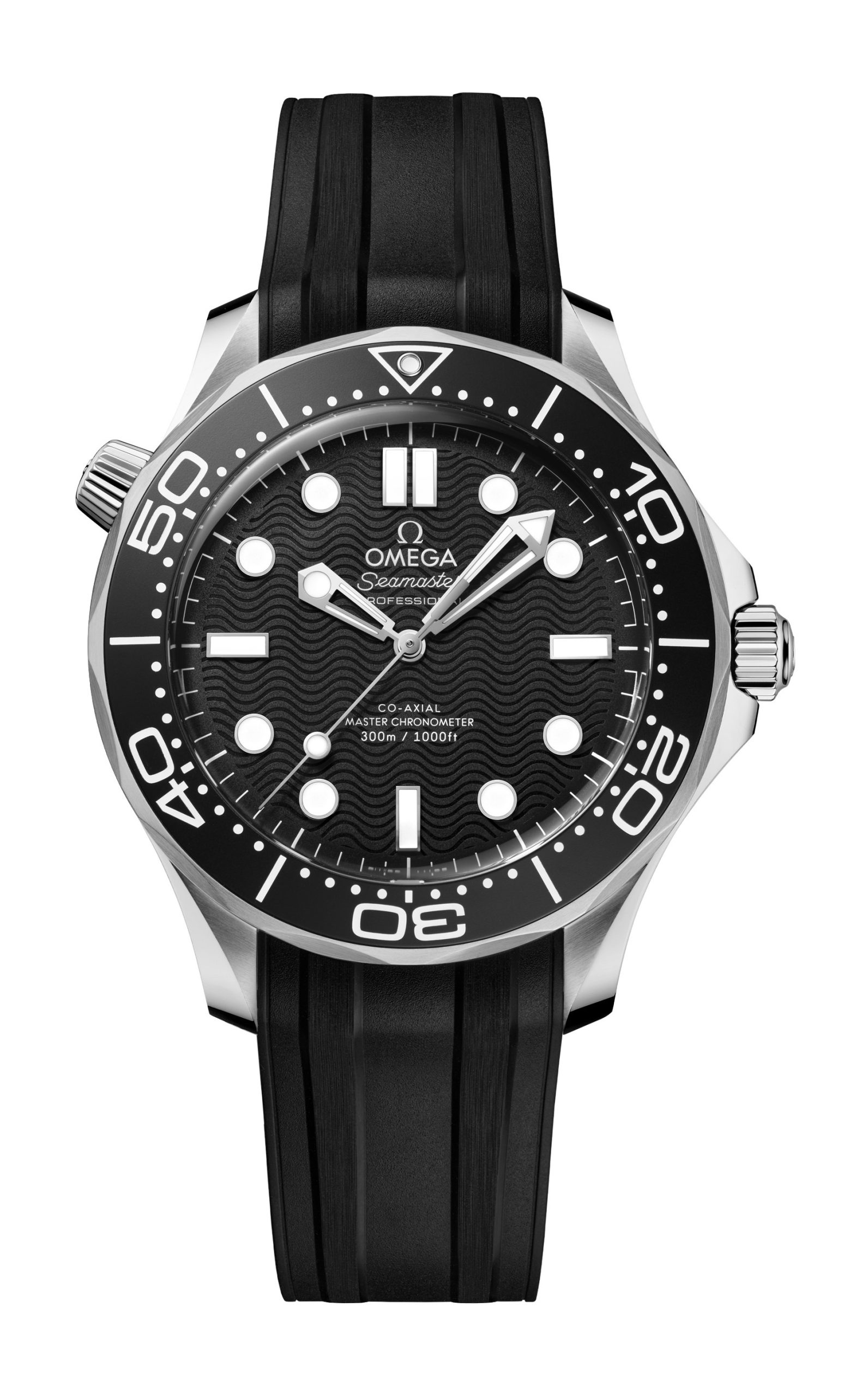 Omega Seamaster luxury timepiece - detailed view