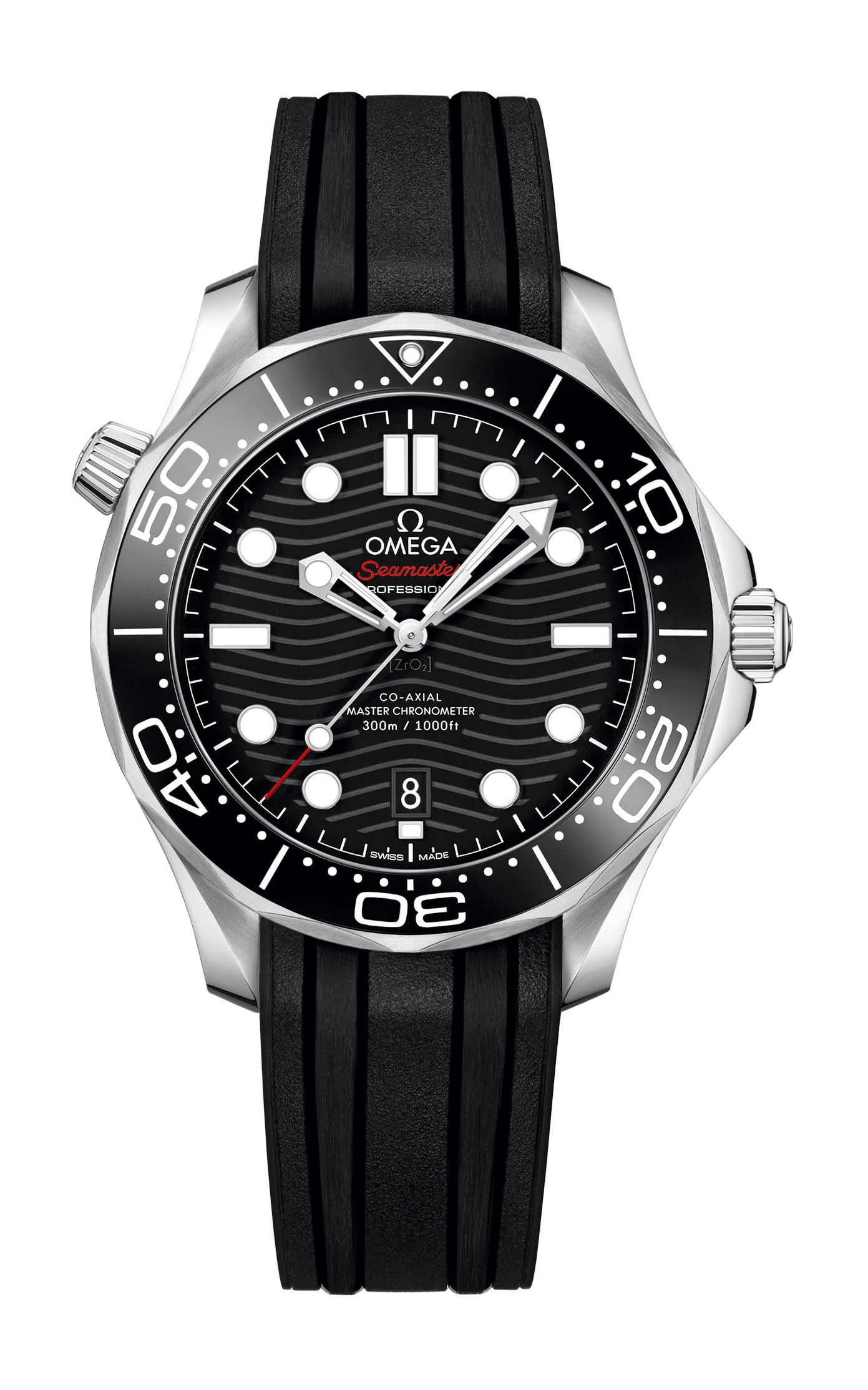 Omega Seamaster luxury timepiece - detailed view