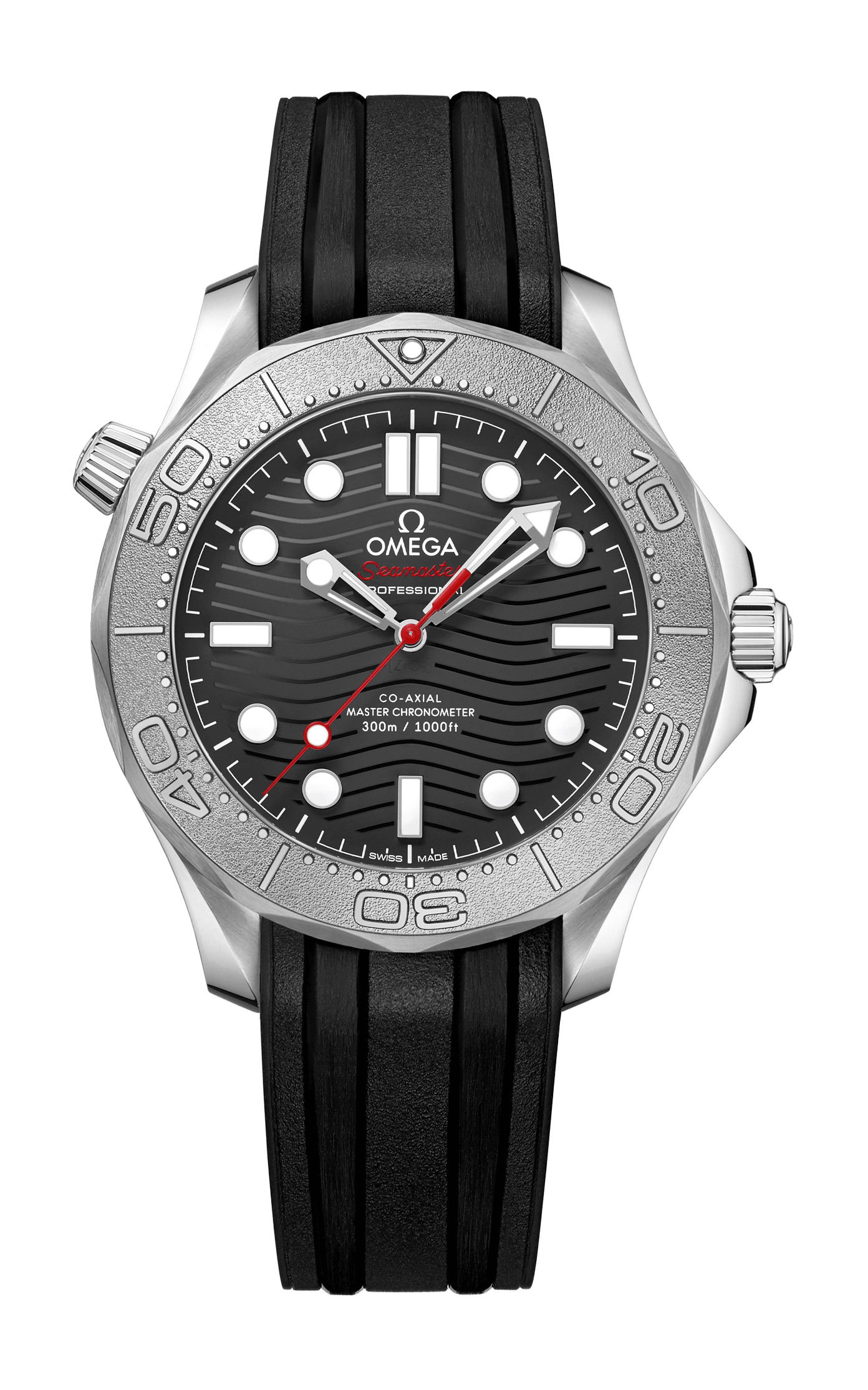 Omega Seamaster luxury timepiece - detailed view