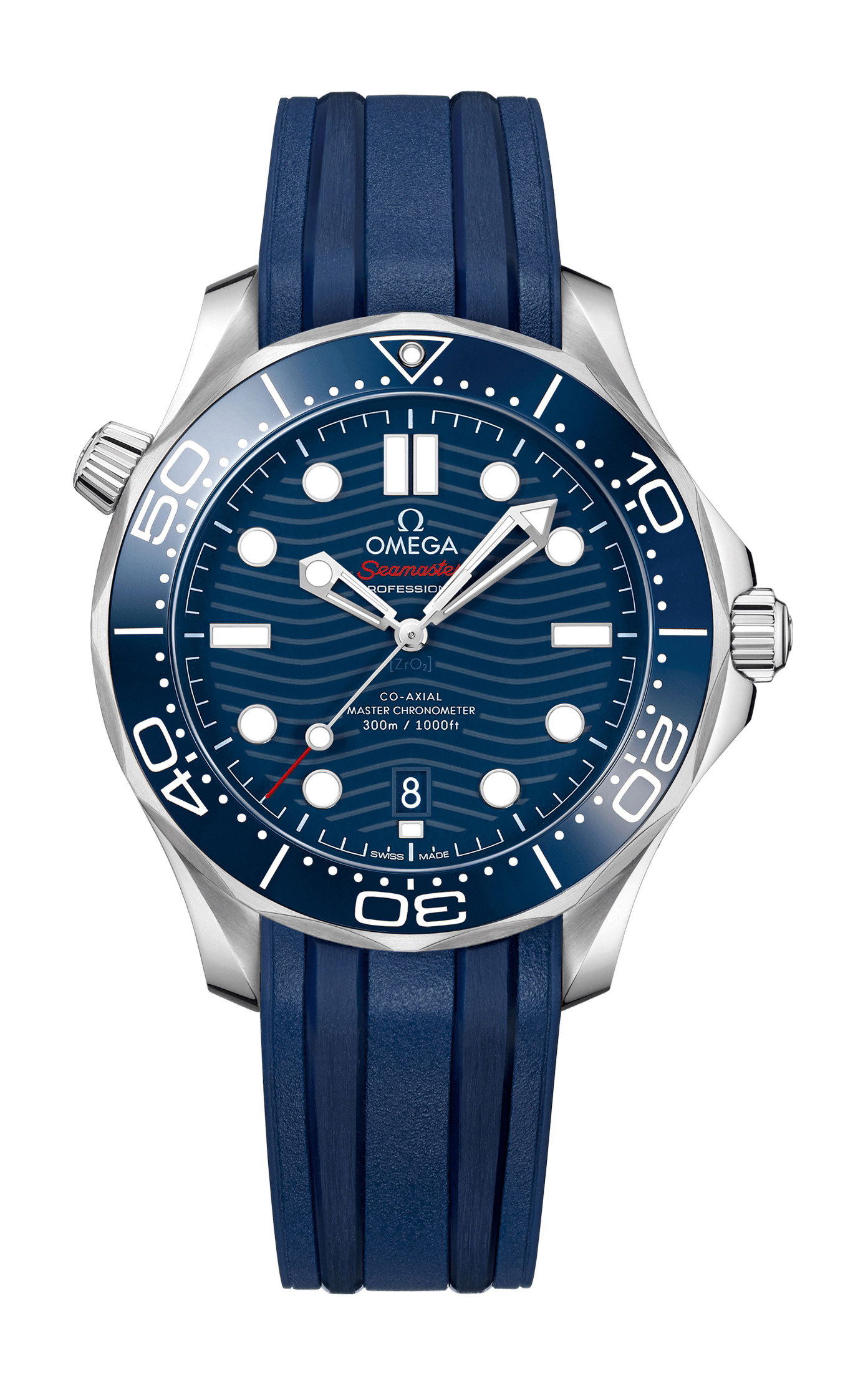 Omega Seamaster luxury timepiece - detailed view