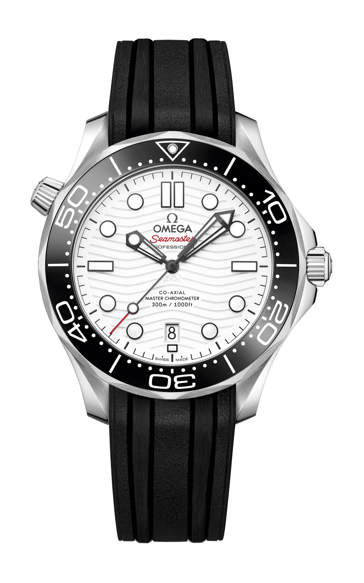 Omega Seamaster luxury timepiece - detailed view