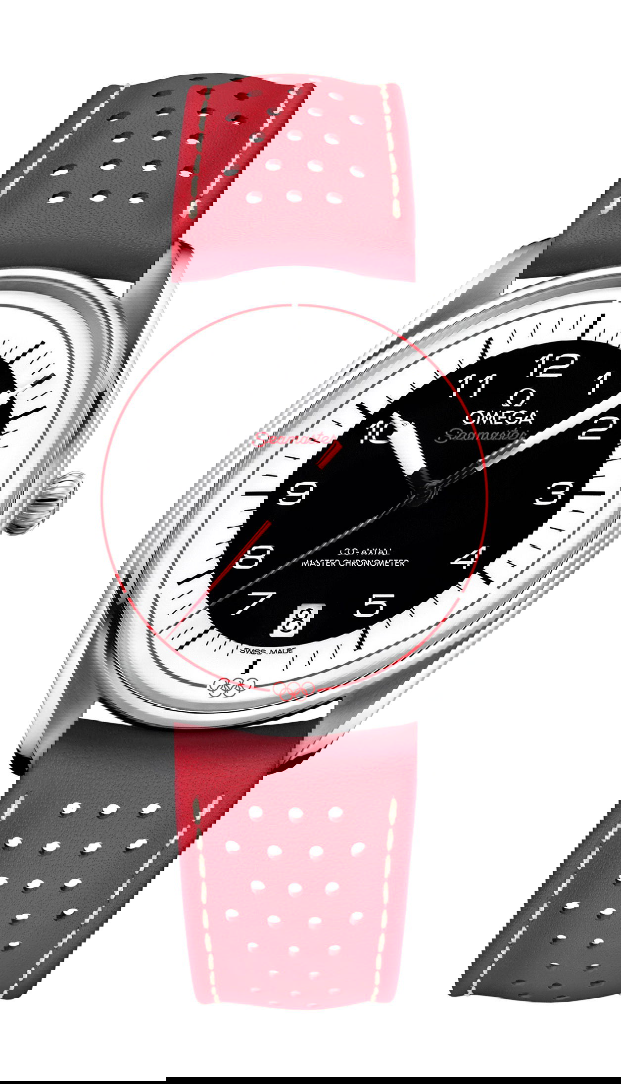 Omega Seamaster luxury timepiece - detailed view