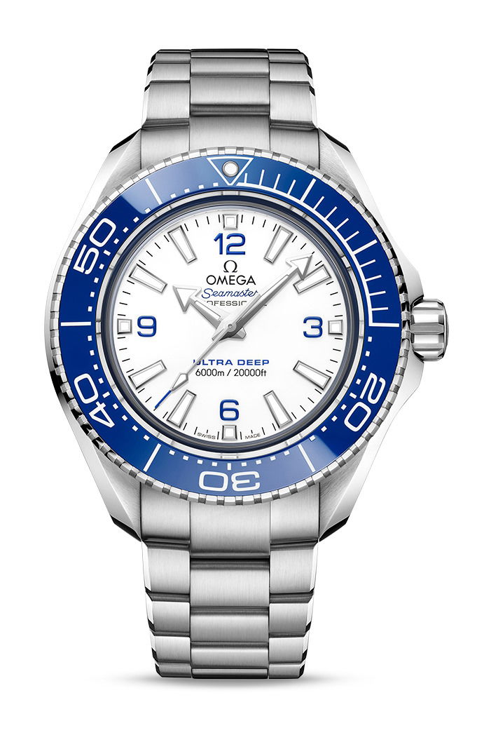 Omega Seamaster luxury timepiece - detailed view