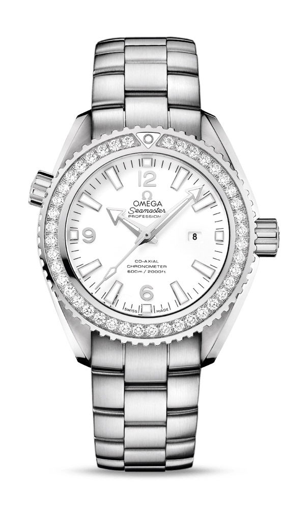 Omega Seamaster luxury timepiece - detailed view