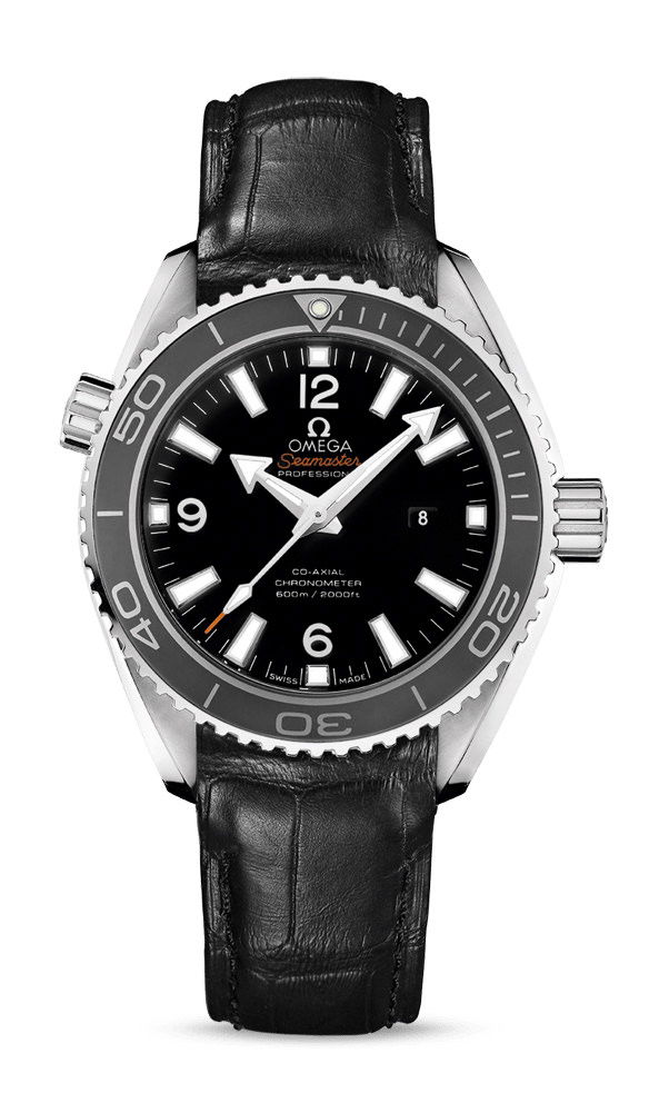 Omega Seamaster luxury timepiece - detailed view