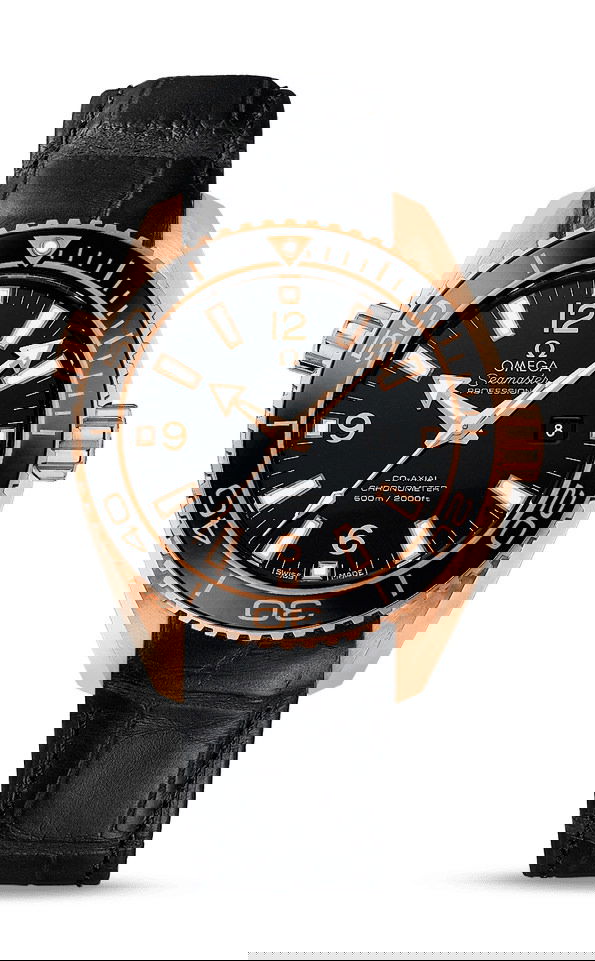 Omega Seamaster luxury timepiece - detailed view