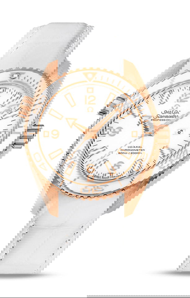 Omega Seamaster luxury timepiece - detailed view