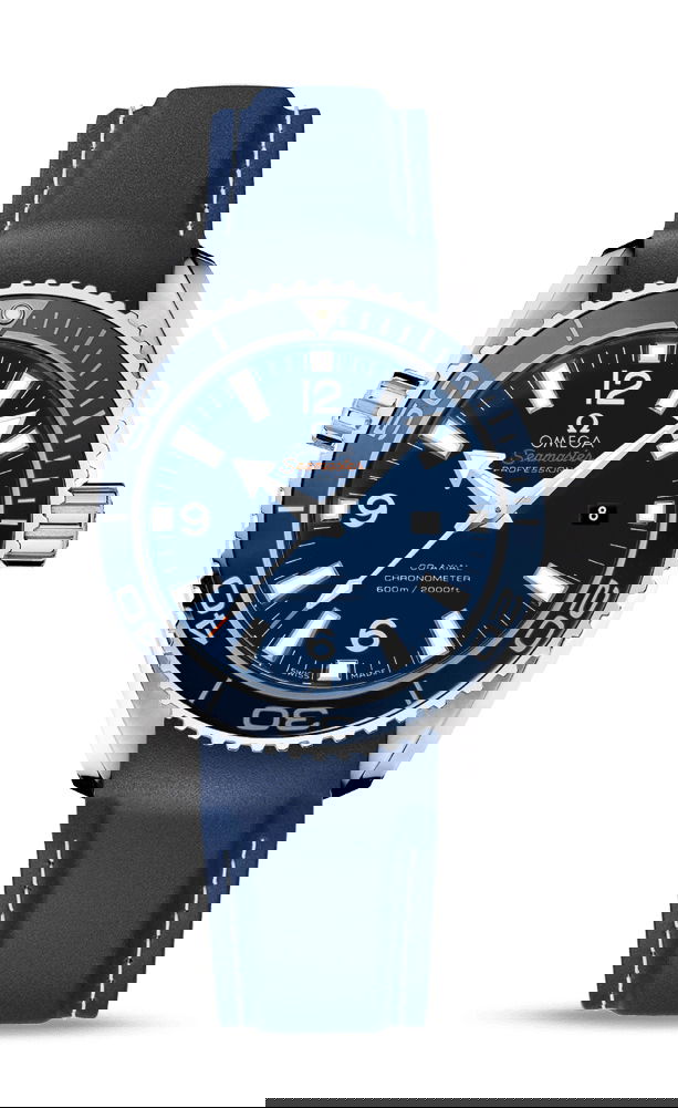 Omega Seamaster luxury timepiece - detailed view