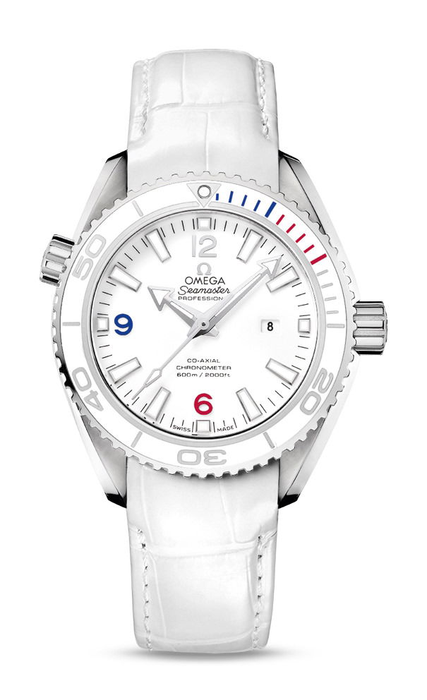 Omega Seamaster luxury timepiece - detailed view