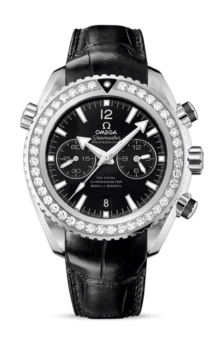 Omega Seamaster luxury timepiece - detailed view